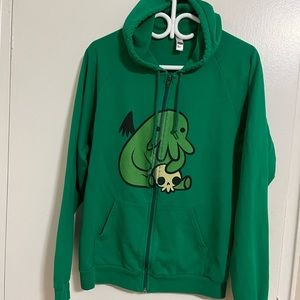 USA California Fleece Zip Up Hoodie